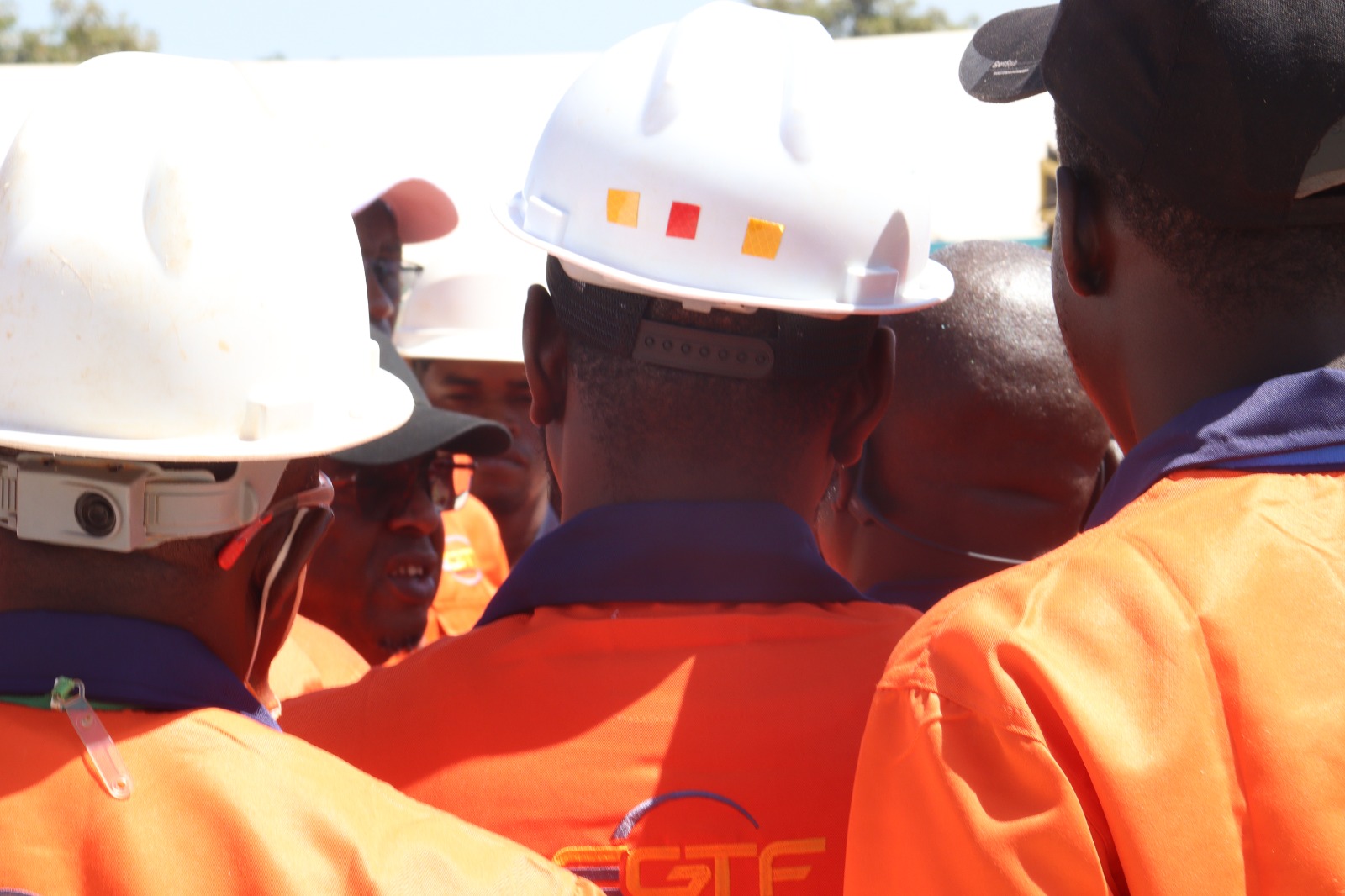 Équipe EGTF avec équipement de sécurité