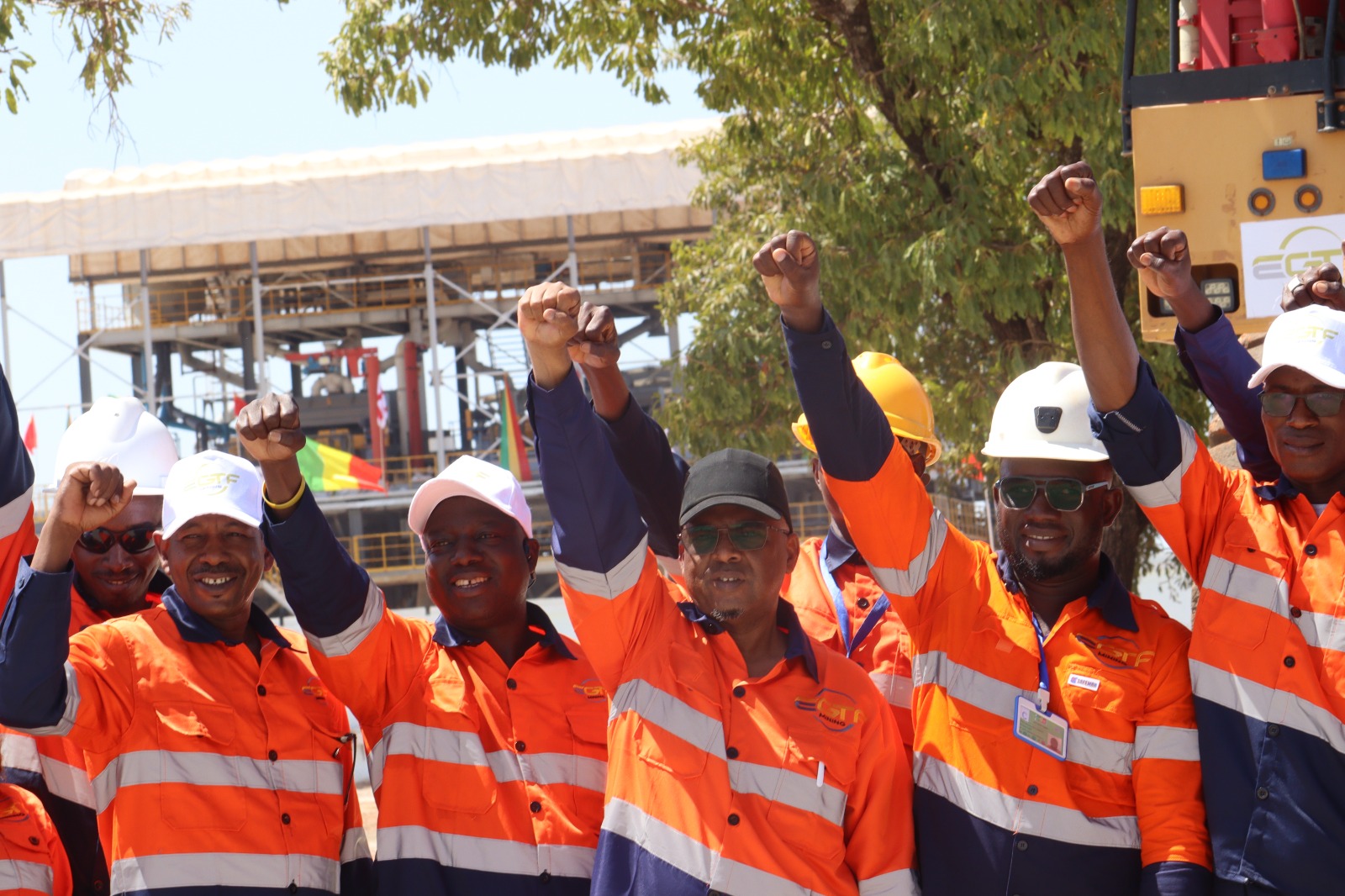 Équipe EGTF célébrant