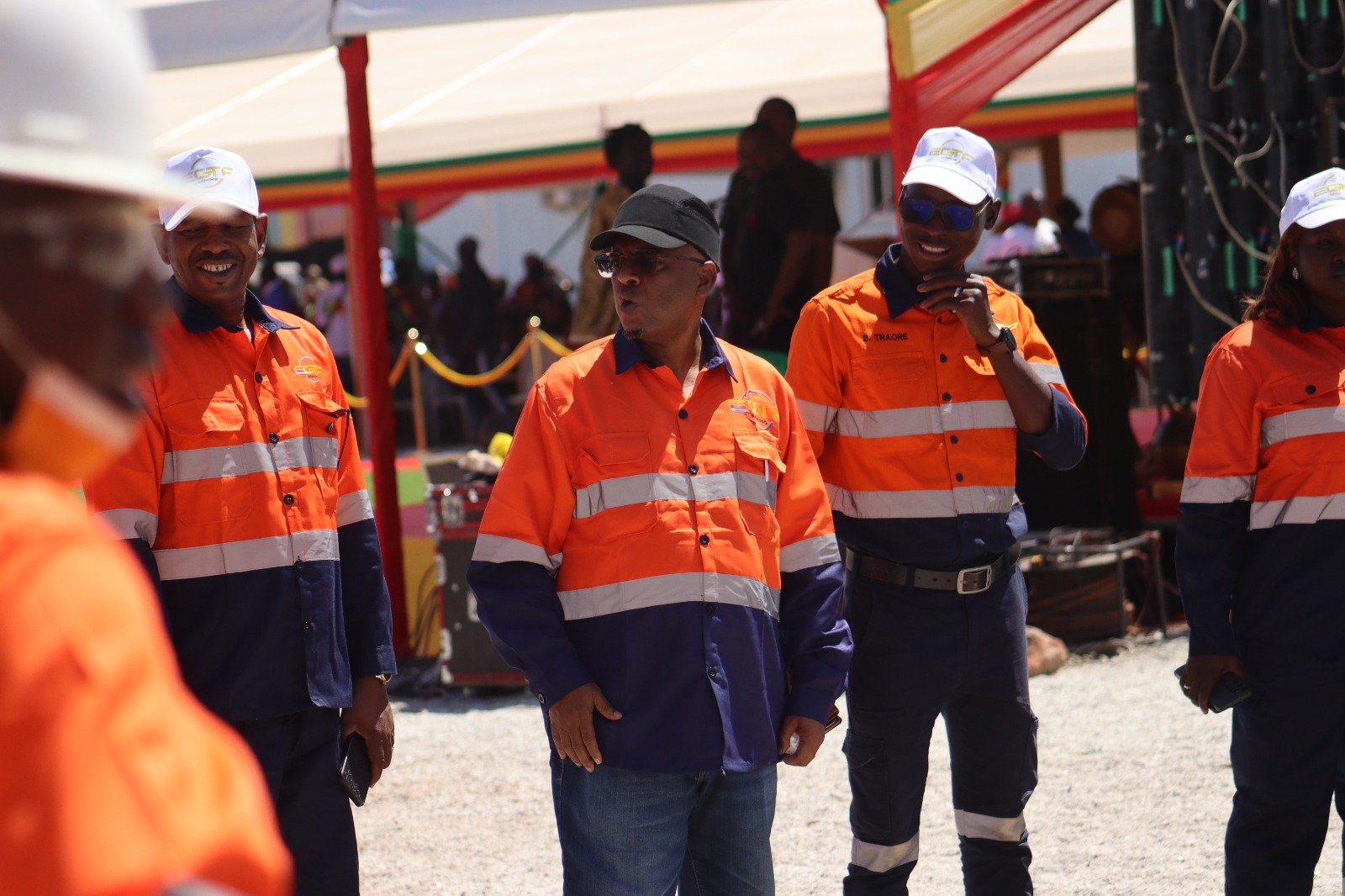Lieu de la cérémonie d'inauguration